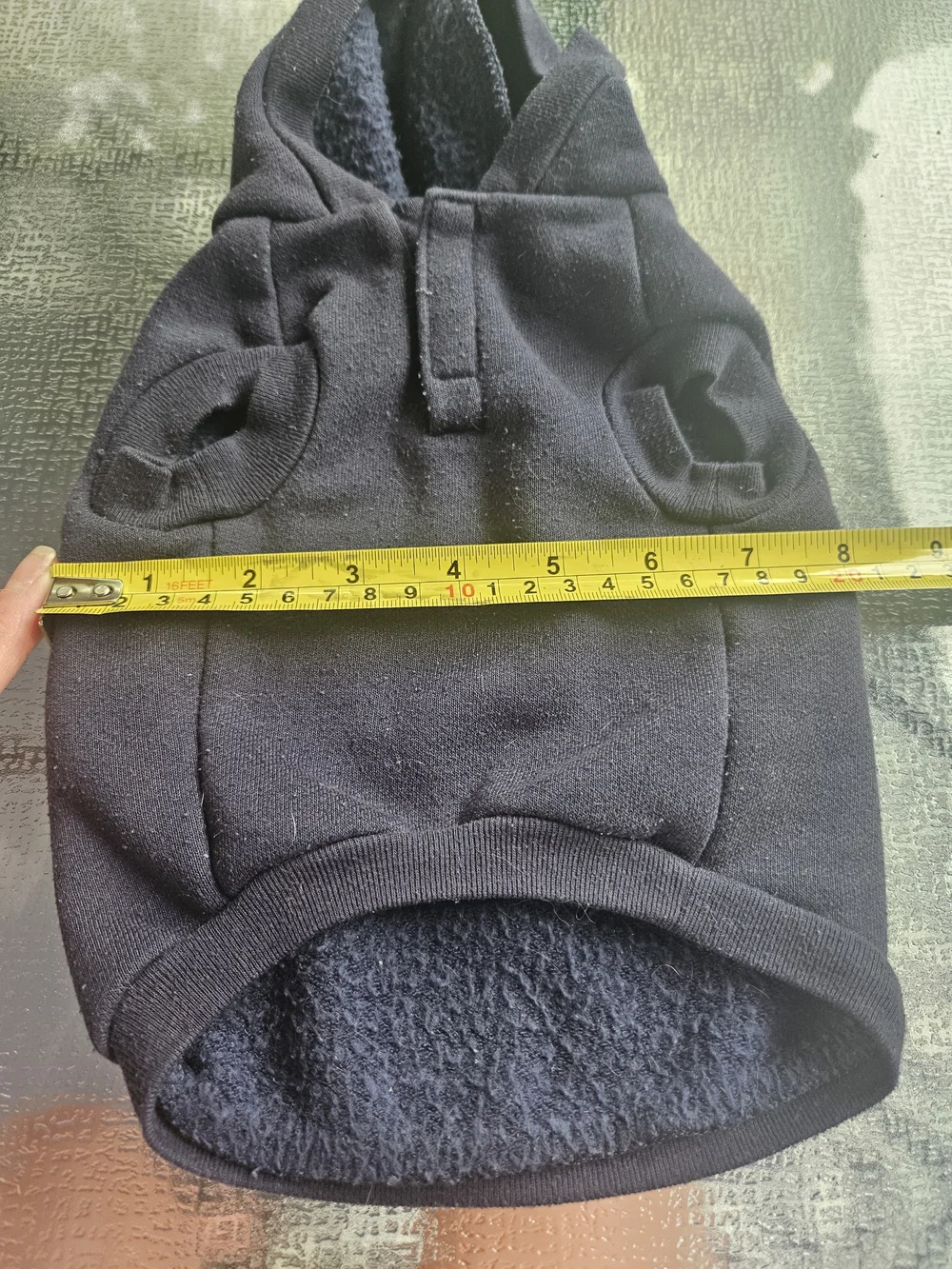 Top Paw Navy Dog Hoodie